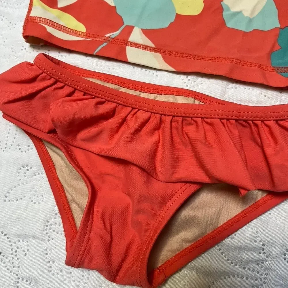 Tea Collection Rash Guard Swim Suit Size 2 - Picture 6 of 8